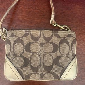 Coach wristlet